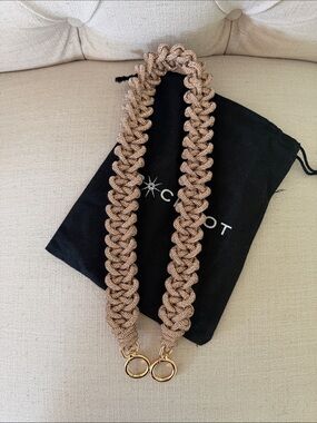 Rocknot Rose Gold Lace 30” Shoulder Strap